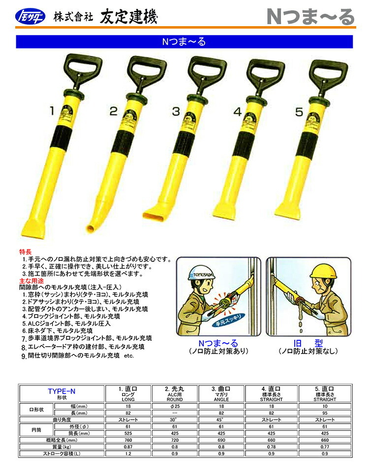 トモサダ〉Nつま〜る ALC : 4997581313093 : プロ工具のJapan-Tool