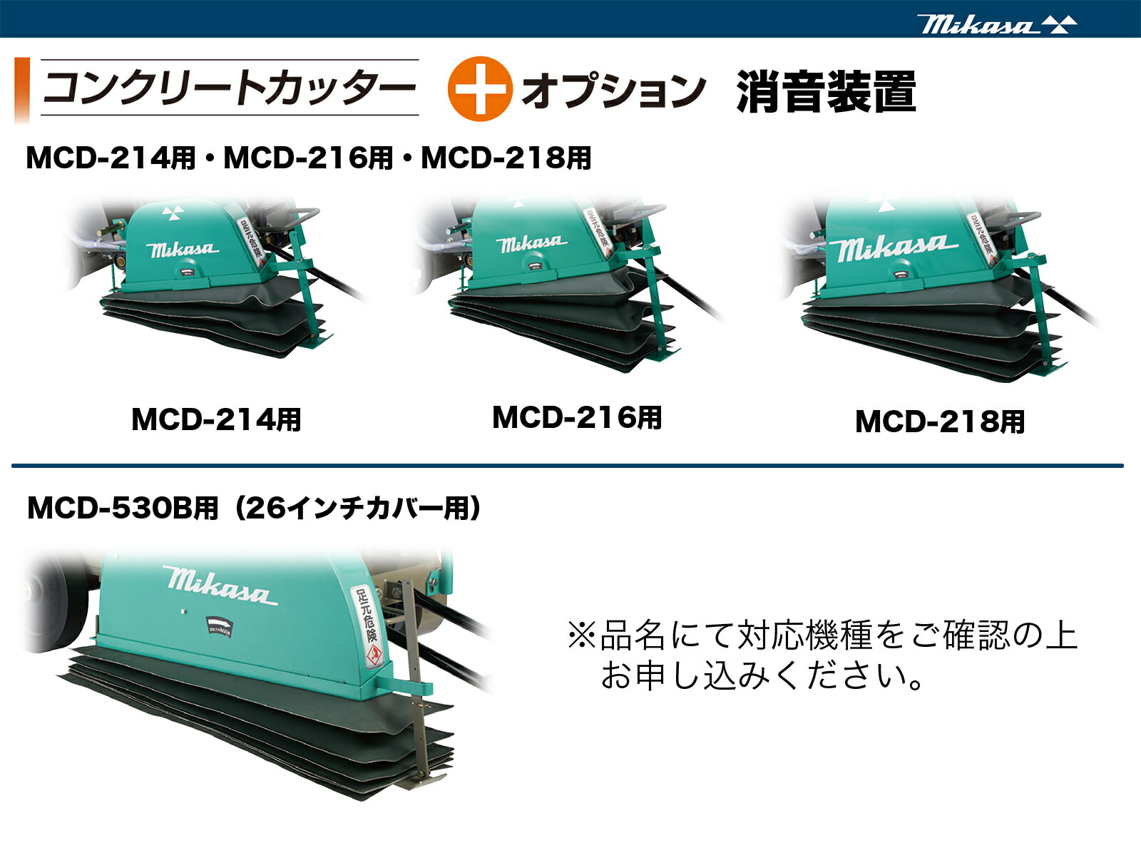 代引不可】〈三笠産業〉コンクリートカッター MCD-216用消音カバー