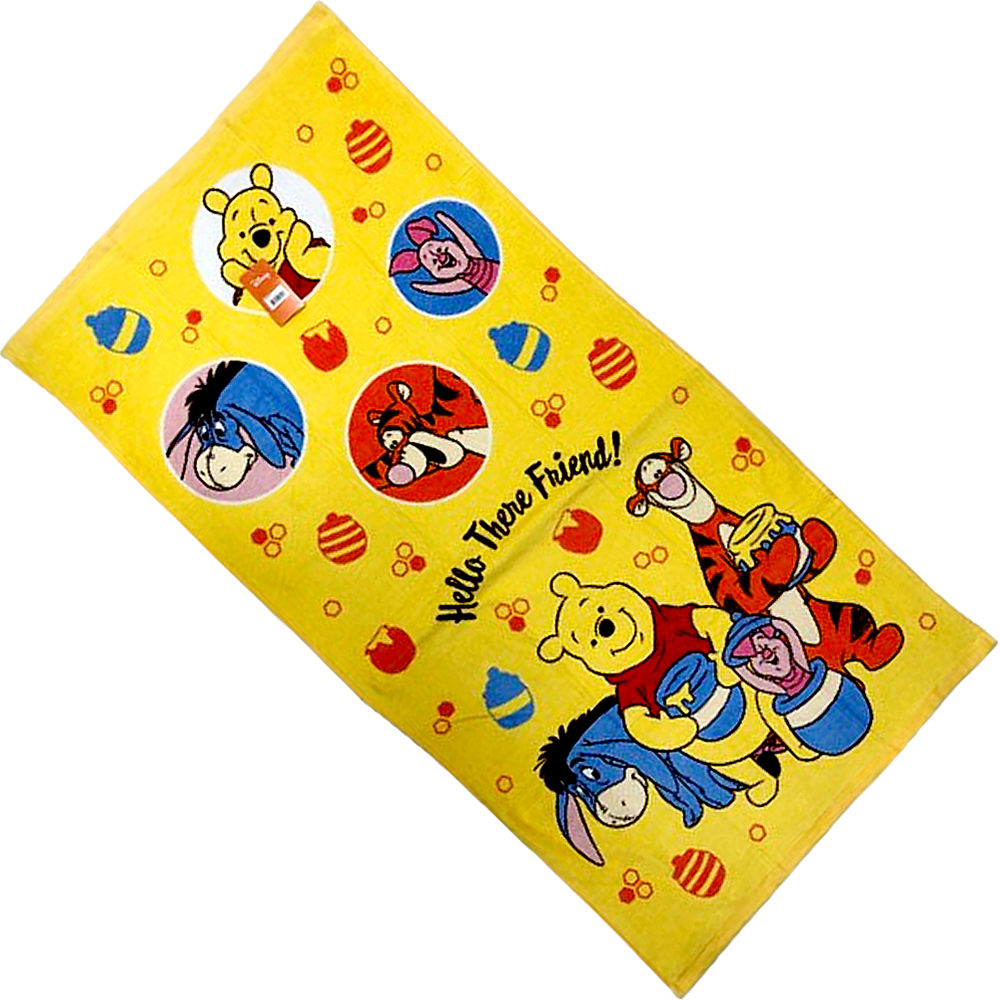 Disney（ディズニー） バスタオル クマのプーさん シンパシー 60x120cm
