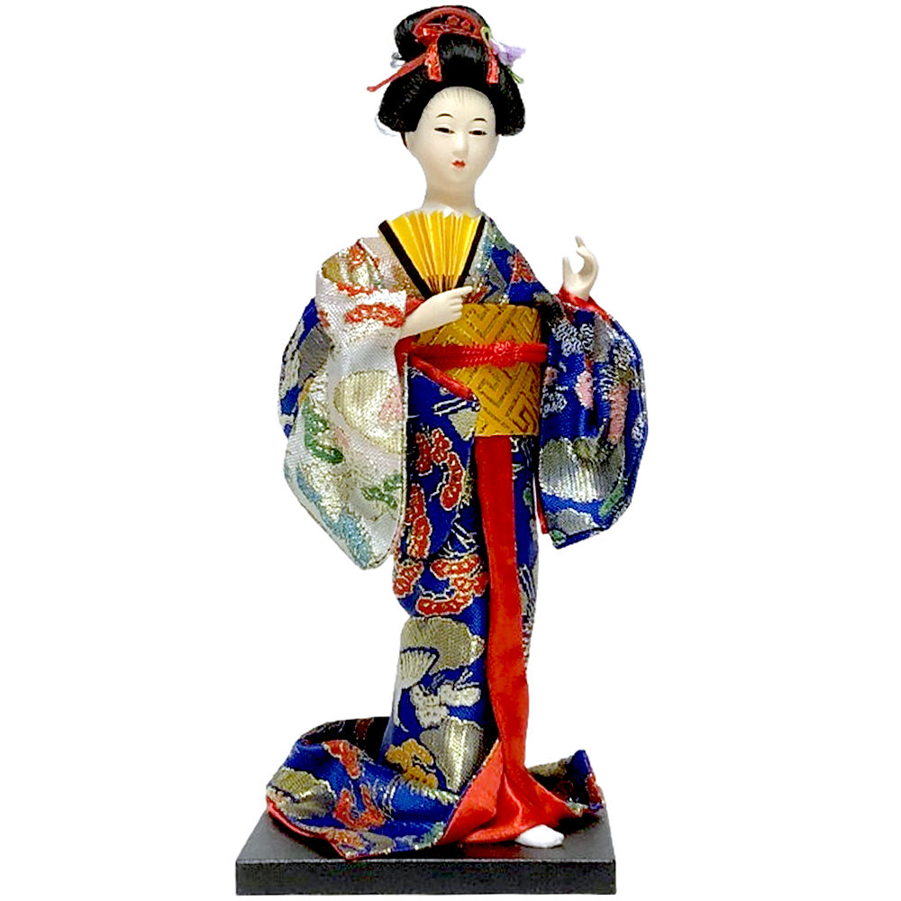 日本人形 扇子美人