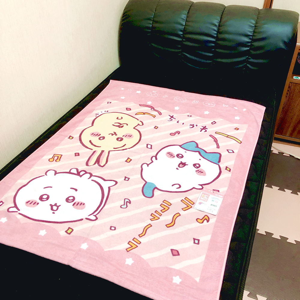 子供 大判バスタオル タオルケット ちいかわ　115cm x 85cm 