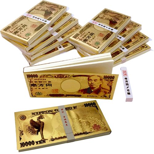 一万円札メモ帳 開運 縁起物おもしろ ジョーク ユニーク アイデア