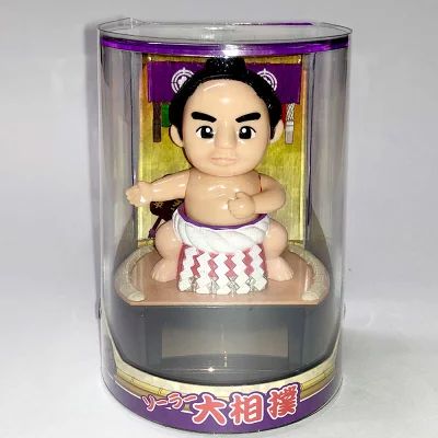 ソーラー電池で動くお相撲さん人形 電池不要 ソーラーパワー 環境に