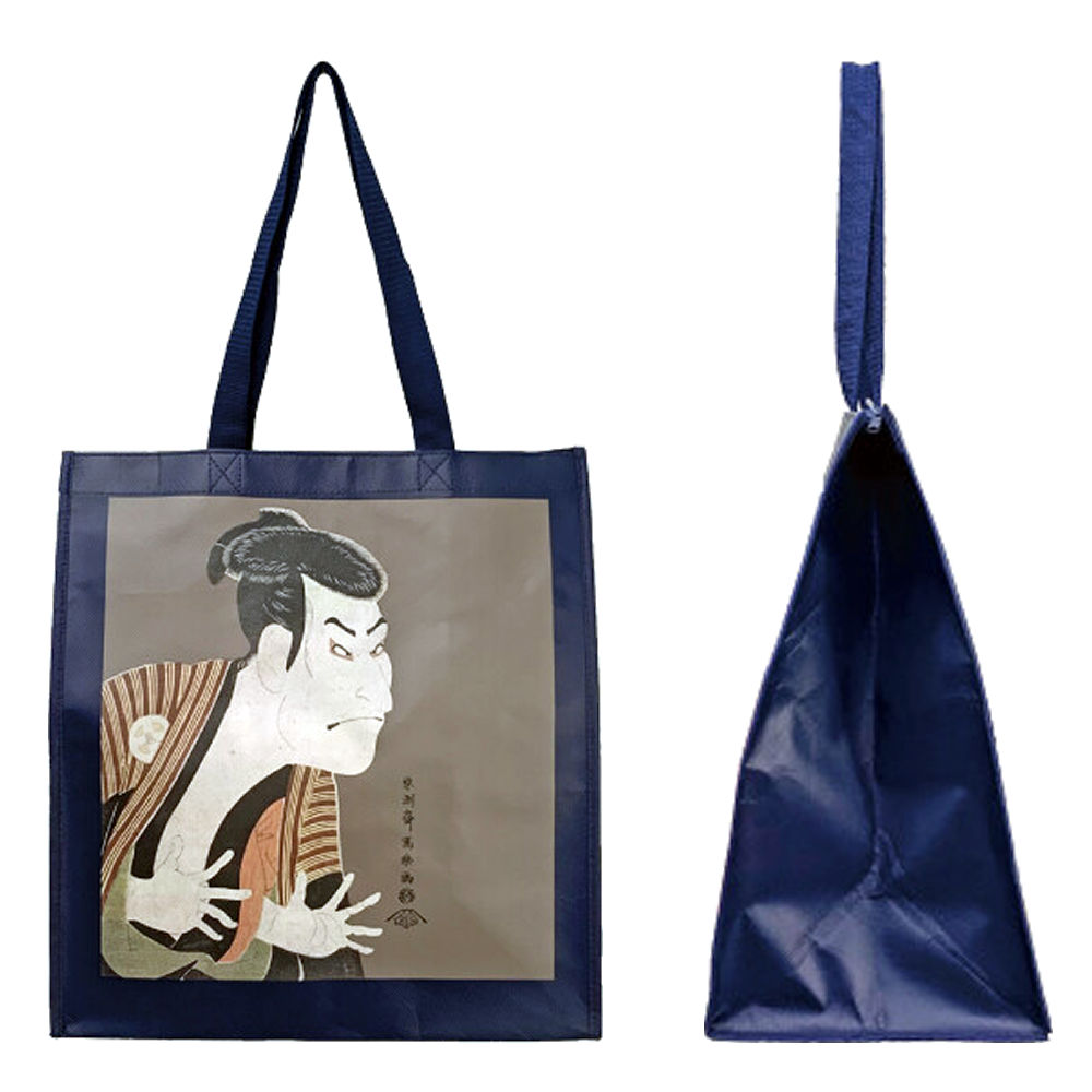 トートバッグ 東洲斎写楽 奴江戸兵衛 浮世絵 歌舞伎 版画 役者絵  