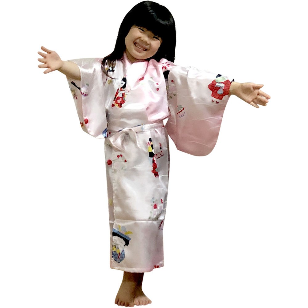 外国人向け子供着物 子供の祭り ピンク メール便送料無料 Zkpkopk 日本のおみやげ専門店 通販 Yahoo ショッピング