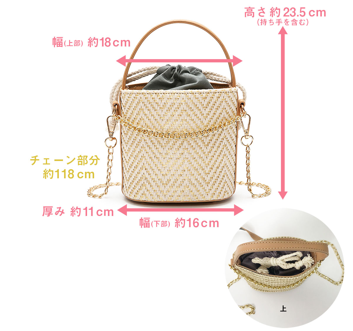 ♡♡GUESS ♡cuteな2wayかごバッグ ベージュ♡♡ 在庫限り かごバッグ 2way レディース ショルダー ハンドル