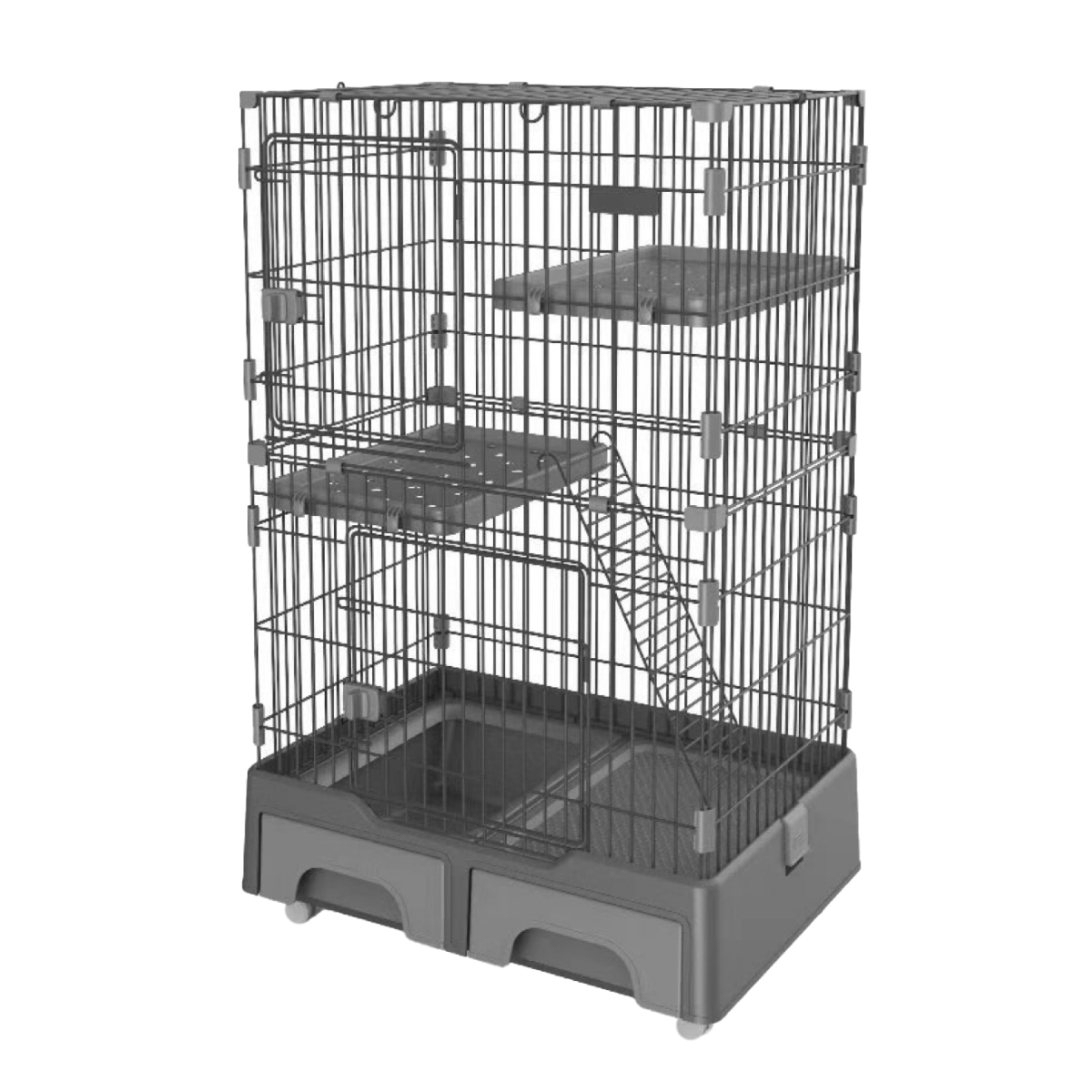 キャット　ケージ キャットケージ 猫ケージ ネコケージ ケージ トイレ 2段 ペット 猫