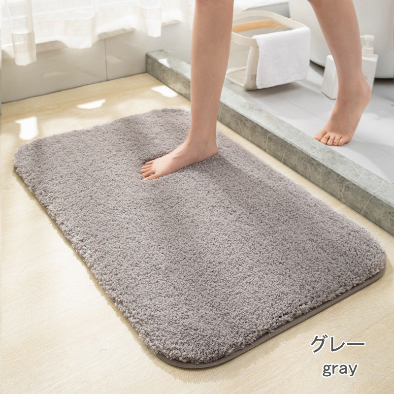 バスマット 洗える 速乾 吸水性 40cm×60cm 50cm×80cm 40 60 50 80