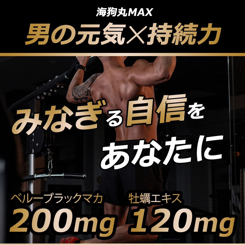 4212円→2822円 34%OFF】 同太和 ToatlHeal 海狗丸MAX マカ 亜鉛 健康食品 サプリメント サプリ 男性 GMP国内製造 海狗 丸 大容量 マカdx 30日分｜japanhealthcenter｜05