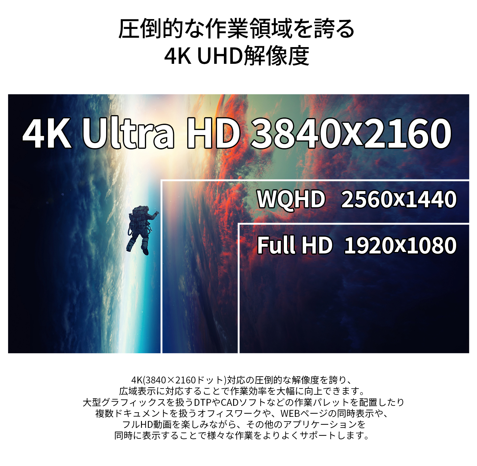 JAPANNEXT 28型 IPS 4K液晶モニター JN-IPS28FLUHDR-HSP HDMI DP 昇降