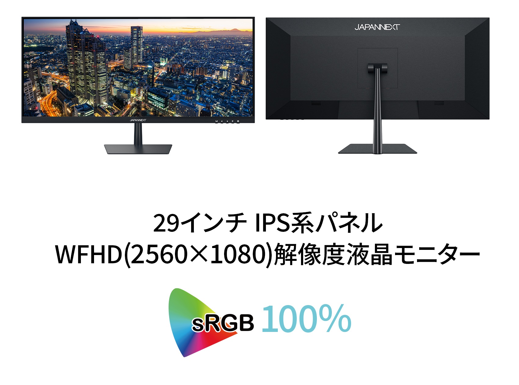 JAPANNEXT 29インチ ワイドFHD(2560 x 1080) 液晶モニター ウルトラ