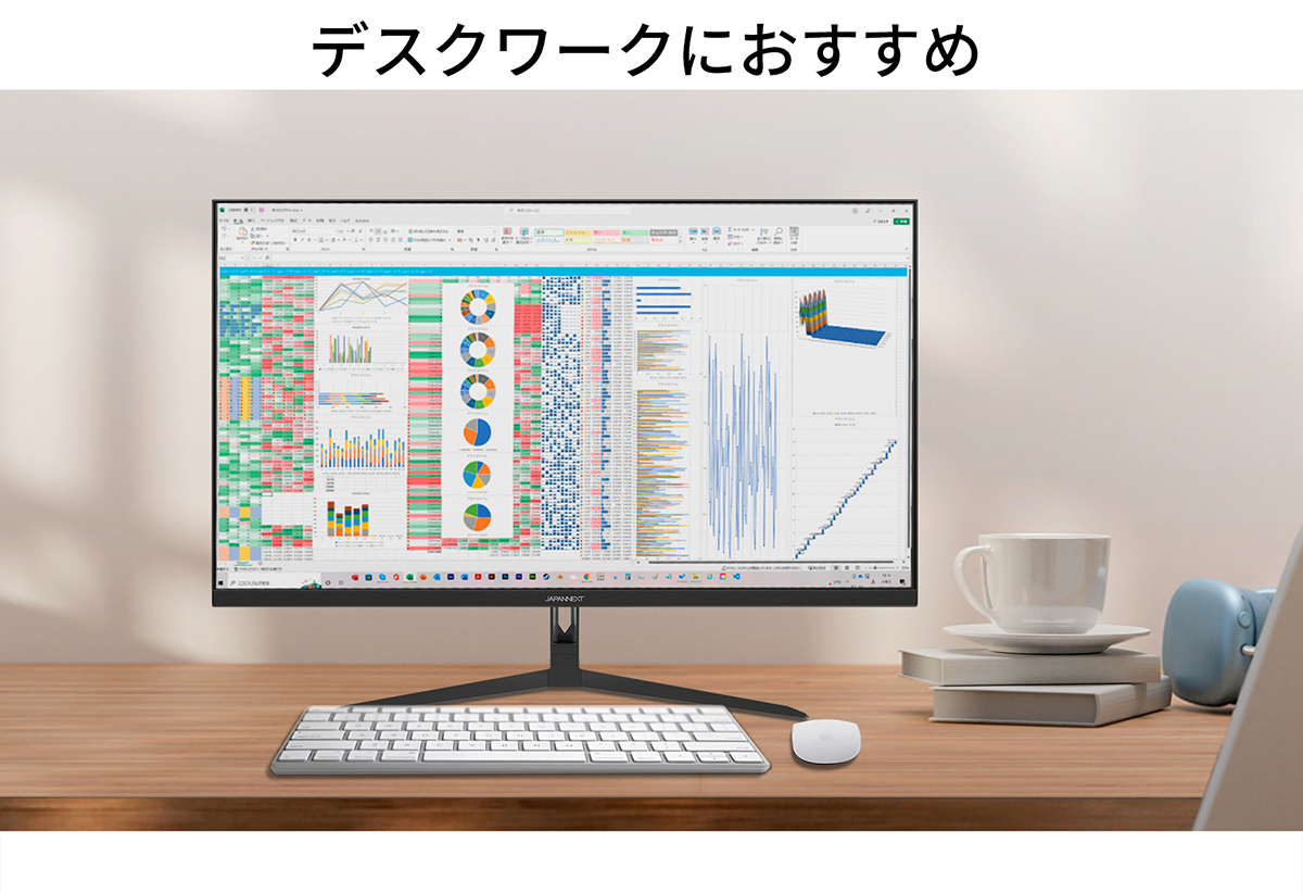 JAPANNEXT IPSパネル 31.5インチ WQHD(2560 x 1440) 液晶モニター JN-IPS3150WQHDR HDMI DP  sRGB 100% DCI-P3 88% ジャパンネクスト