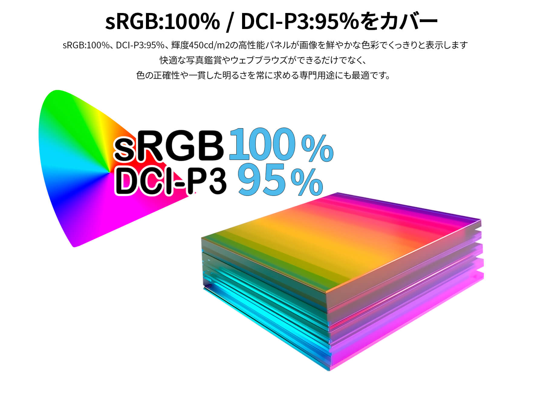 JAPANNEXT 27インチ IPSパネル搭載 4K(3840x2160)解像度 144Hz対応 ゲーミングモニター JN-IPS27144UHDR-HSP HDMI2.1 DP sRGB:100% DCI-P3:95% ジャパンネクスト｜japannext｜11