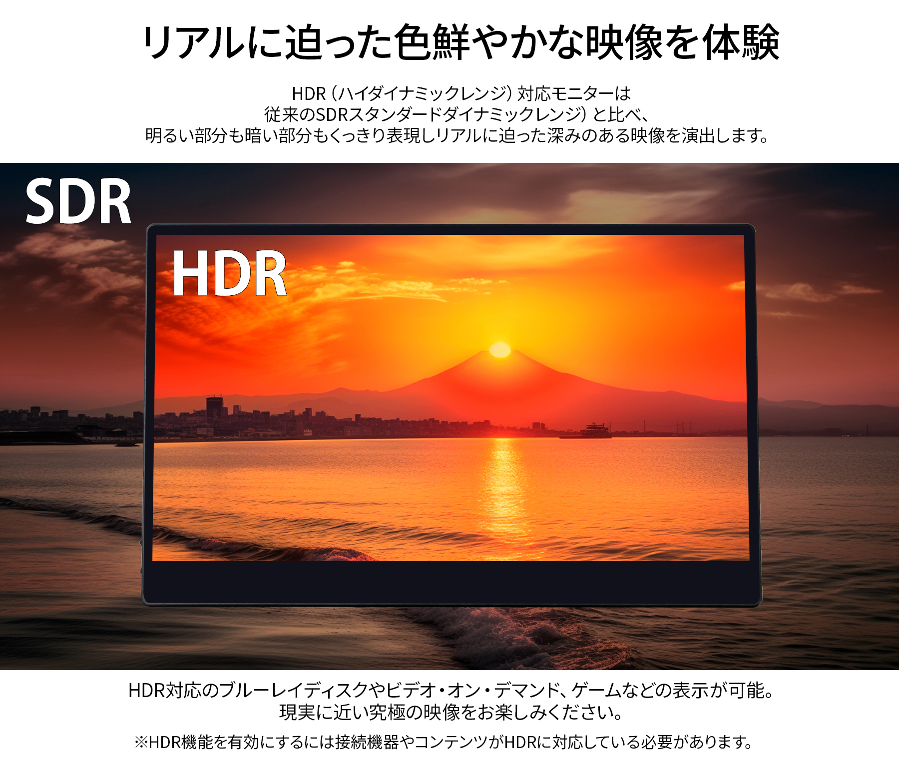 JAPANNEXT 13.3インチ タッチパネル搭載 4K(3840x2160)解像度 モバイルモニター JN-MD-IPS133UHDR-T USB-C miniHDMI HDR sRGB:100% ジャパンネクスト｜japannext｜13