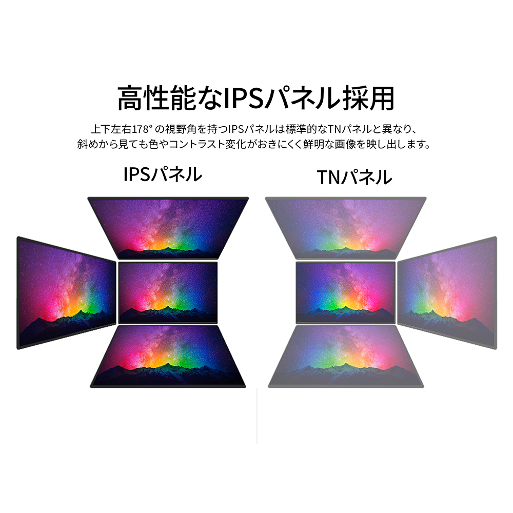 JAPANNEXT 23.8インチ IPSパネル搭載 フルHD(1920x1080)解像度 液晶モニター JN-i2382FHD-C65W HDMI USB Type-C(最大65W給電) PCモニター ジャパンネクスト｜japannext｜06
