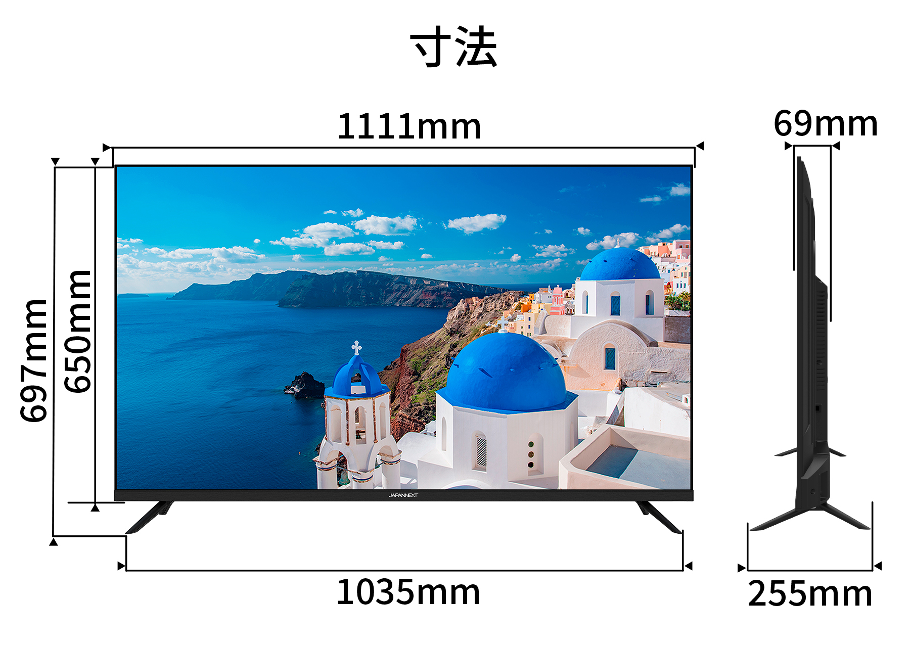 【2年保証モデル】JAPANNEXT 50インチ VAパネル搭載 大型4K液晶モニター JN-V500UHDR-U-H2 HDMI HDR ビデオ/音声入力端子 ジャパンネクスト｜japannext｜16