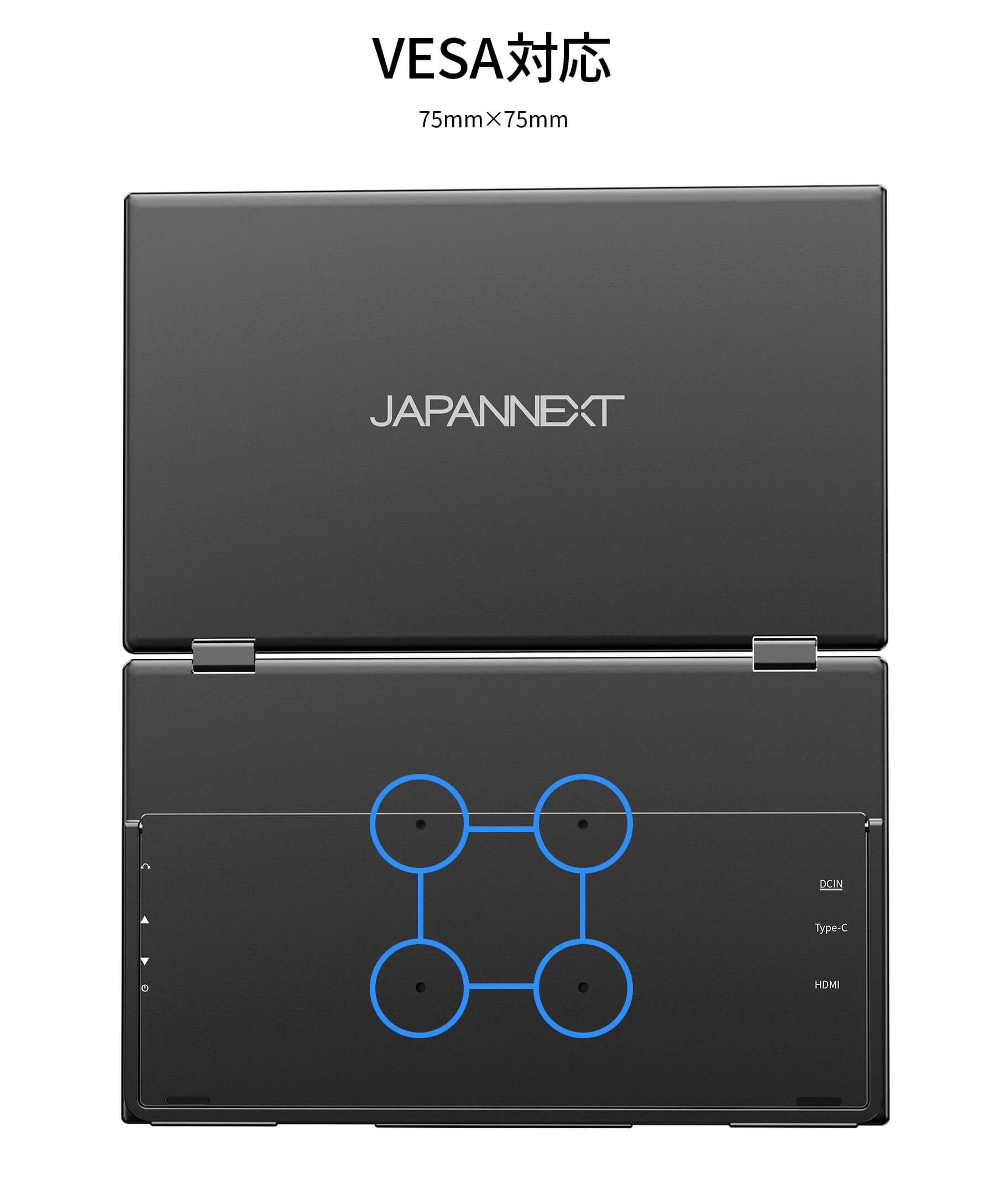 JAPANNEXT（ジャパンネクスト） JAPANNEXT 15.6インチ IPSパネルx2搭載