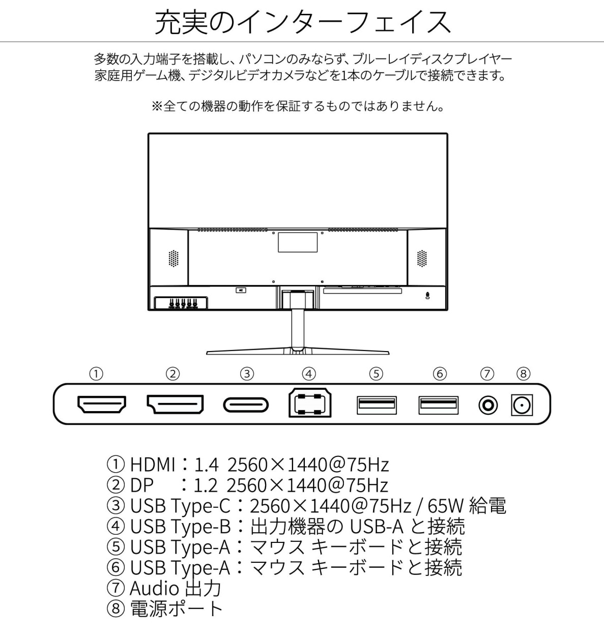 JAPANNEXT デスクワーク液晶モニター PCモニター パソコンモニター 27