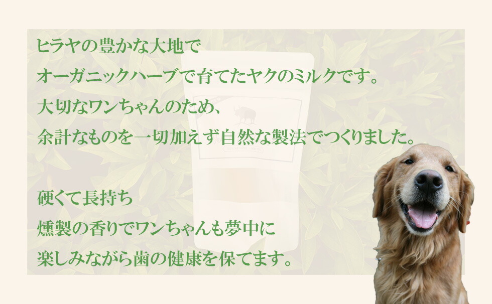 【大型犬】ヒマラヤ産ヤクチーズ Lサイズ  15本セット 大型犬向け】ヒマラヤ産のヤクチーズ Lサイズ 15本セット