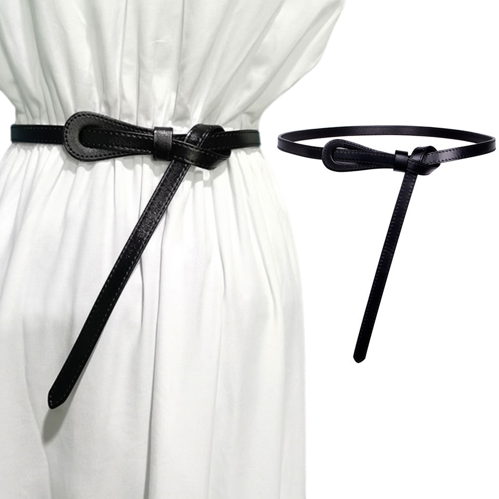 ベルト 細ベルト レディース 本革 おしゃれ 穴なし 調整可能 リボン 革 レザー 細め ナローベルト カジュアル シンプル 長い ロング フリーサイズ JM-427 |  | 01