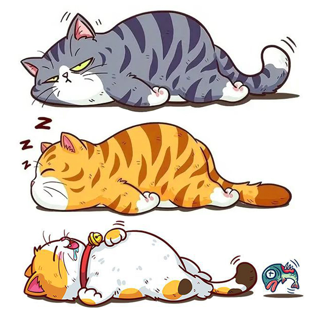 猫 ステッカー 車 ネコ ねこ カーステッカー バイク ヘルメット 傷隠し キャリーケース パソコン スマホ かわいい おもしろ 防水 シール 昼寝 ひるね JM-463 |  | 01