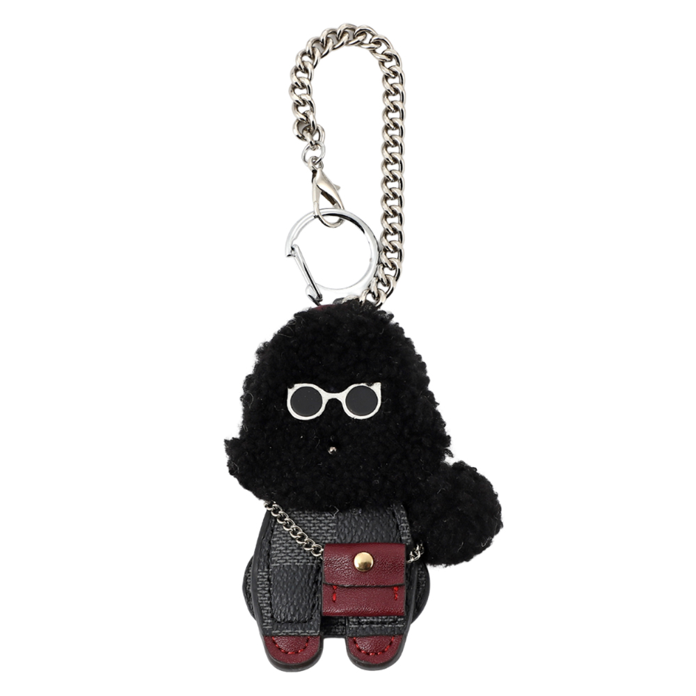 プードル バッグチャーム キーホルダー 犬 トイプー バッグアクセサリー レザー ボア もふもふ かわいい サングラス ドッグ 韓国 鞄 鍵 車 スマートキー JM-485 |  | 01