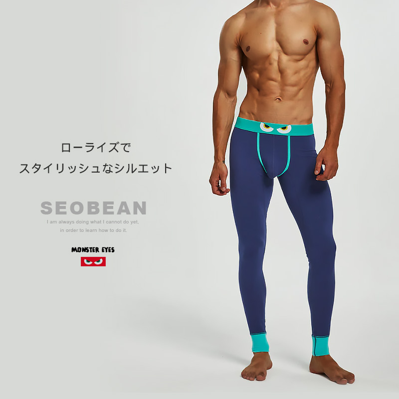 SEOBEAN セビン モンスターアイズ ローライズ スパッツ M-XL｜jbii｜03