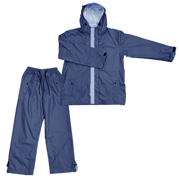 レインスーツ 男性用 メンズ 上下セット 016 防水スーツ 雨具 レインウェア レインコート
