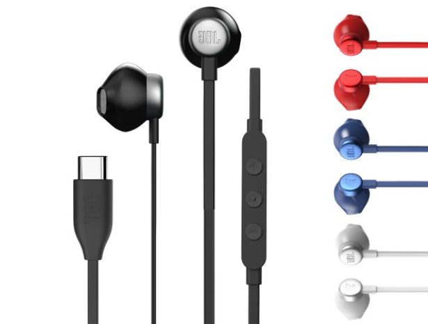 イヤホン JBL 公式限定 TUNE 305C ハイレゾ認証  96 kHz 24 bits 有線 USBタイプC マイク内蔵 マイク付き  スマホ iPhone15 iPad パソコン 通話 リモート会議