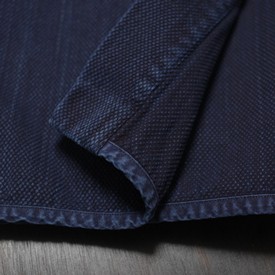 火消し袢纏（ひけしはんてん） 日本製 メンズ 男性用 武州正藍染 刺子