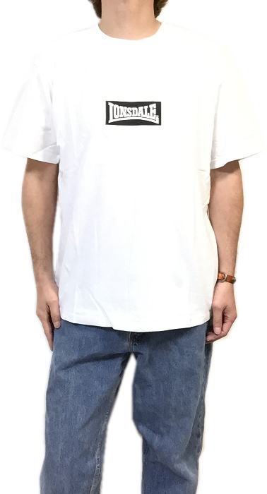 新品 正規 LONSDALE ロンズデール ボックスロゴ ビッグシルエット コットン Tシャツ 綿100％ メンズ レディース ユニセックス 半袖Tシャツ M L XL｜jbstore｜02