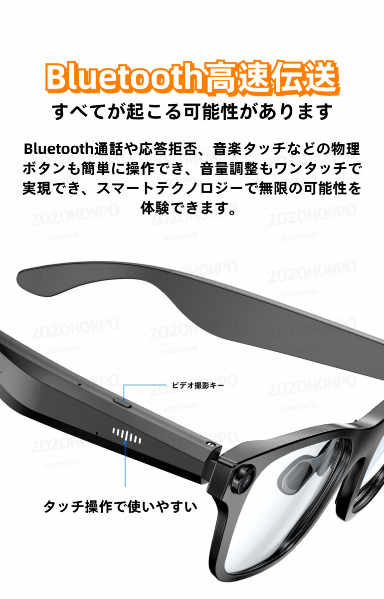 翻訳機能付き サングラス」になって登場！AI 同声翻訳 音声ビデオ通話