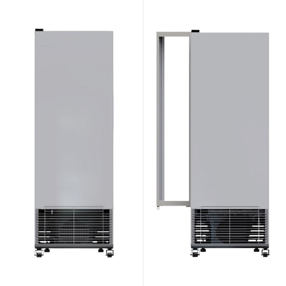 JCM 業務用 冷蔵庫 JCM レビュー特典 JCM 4面ガラス冷蔵 ショーケース（両面扉） JCMS-83W