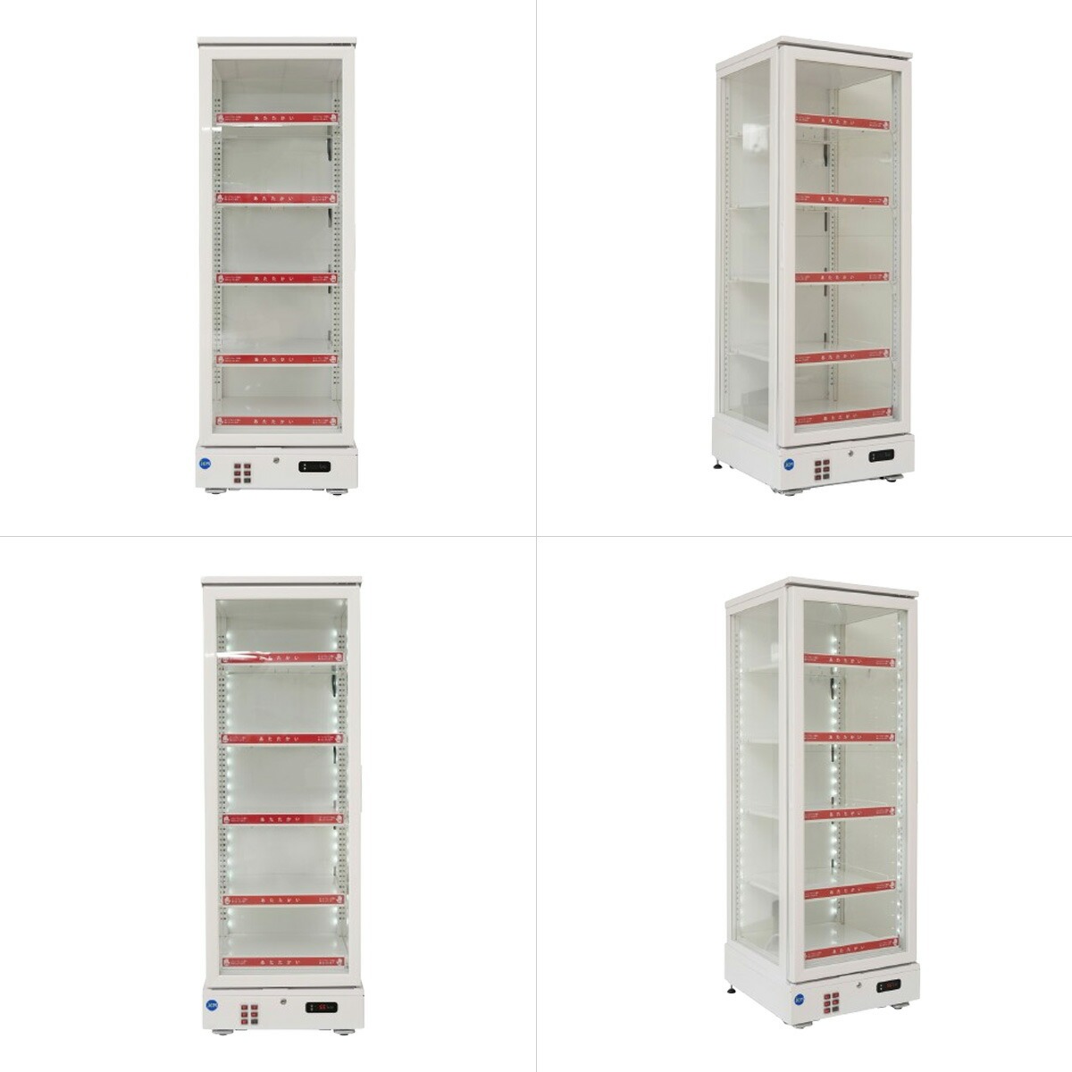 JCM レビュー特典 JCM 3面ガラスホット ショーケース JCMSH-279 業務用