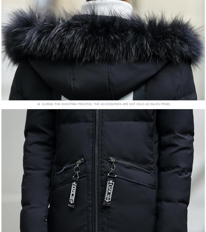 高品質 中綿 ダウンジャケット アウター 暖かい ロング丈 ダウンコート