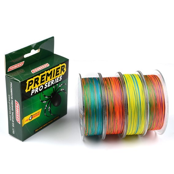 Proberos Fishing Line, PE 4 Braided Line 100M, 2.7KG, 6LB 