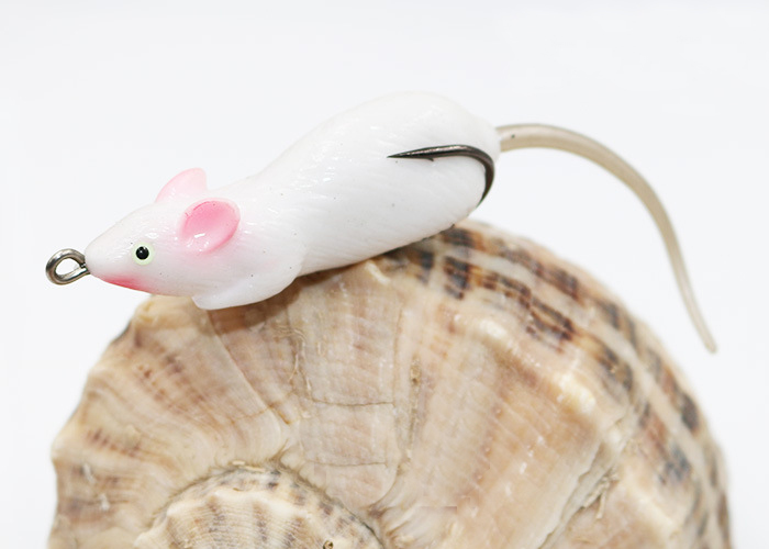 ネズミ マウス ルアー 5色セット ブラックバス ナマズ ライギョ
