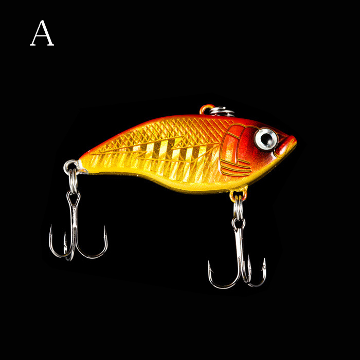 バイブレーション ルアー 5色セット ケース入り 5cm 10g メタルバイブ