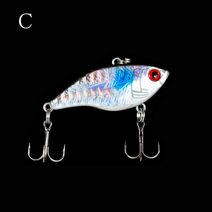 バイブレーション ルアー 5色セット ケース入り 5cm 10g メタルバイブ