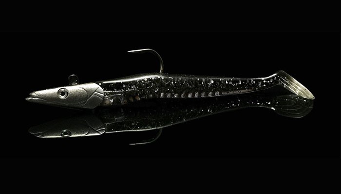 ジグヘッド ワーム 5色セット シャッドテール タチウオ 3D アイ 釣り