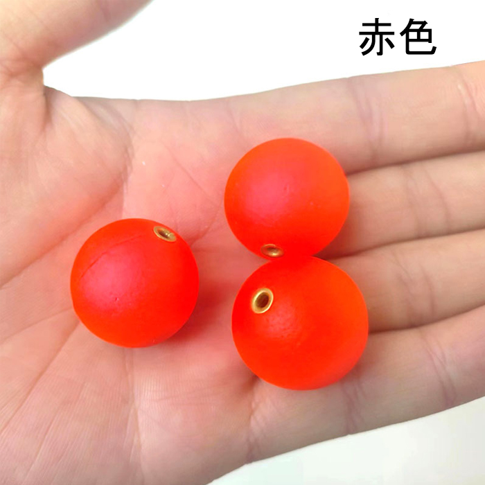 発砲ウキ 12個 セット 8号 球径20mm 3色×4個 玉ウキ 発砲玉 シモリ玉