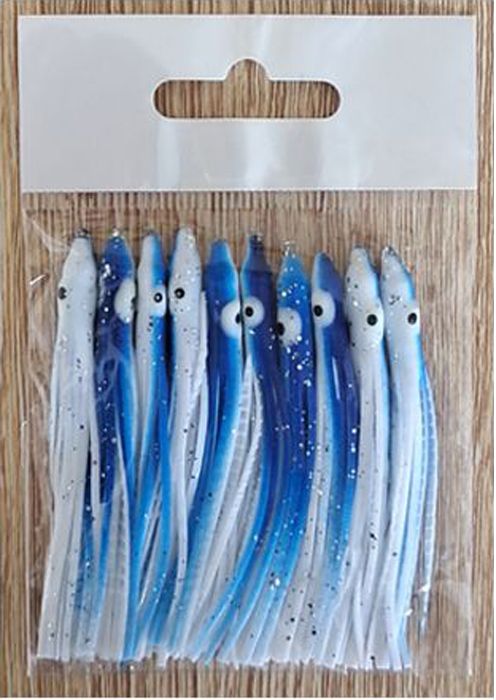 Octopus skirts soft plastic fishing lures