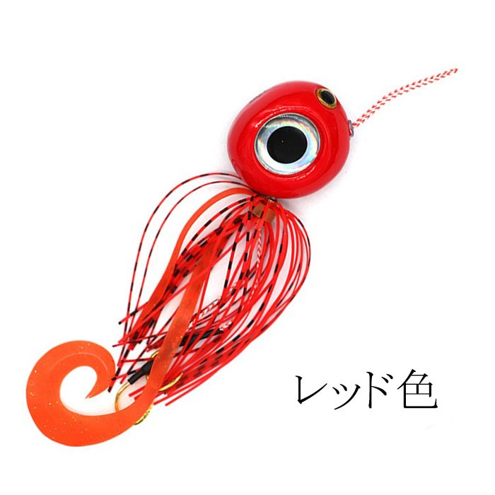 KAIRI タイラバ リアル魚眼 40ｇ 鯛ラバ 3Dアイ カーリー テール 仕掛け｜jct-pearl｜05