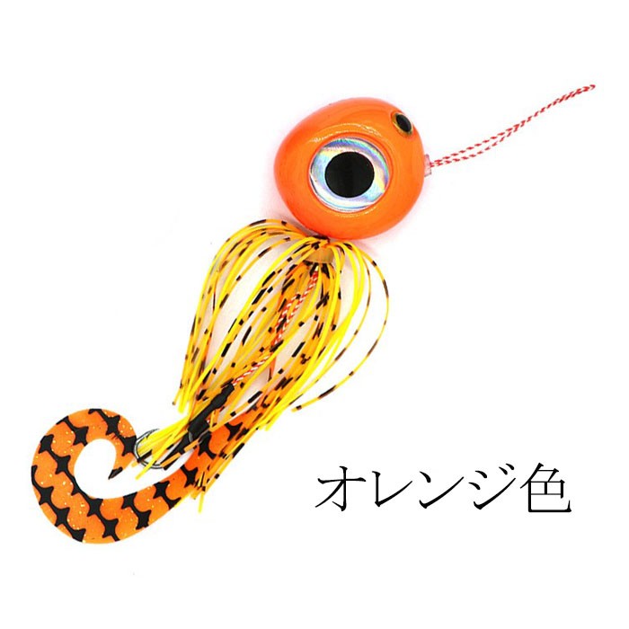 KAIRI タイラバ リアル魚眼 100ｇ 鯛ラバ 3Dアイ カーリー テール 仕掛け｜jct-pearl｜04