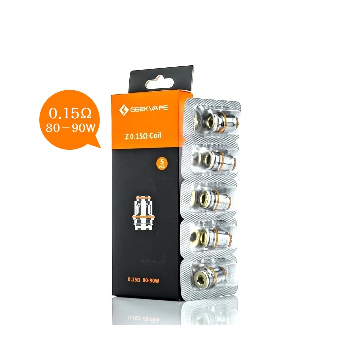 Geekvape Zシリーズコイル 5個入り ゼウスタンク用 ギークベイプ スペアコイル ベイプ 電子タバコ vape スペア コイル coil  交換用コイル [A-77]