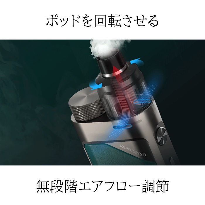 Vaporesso SWAG PX80 Pod Kit 80W 電子タバコ VAPE : 電子タバコ