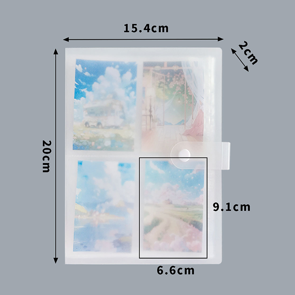 アルバム 大容量 写真 ポストカード 80枚収容 差し替え可能 フォト