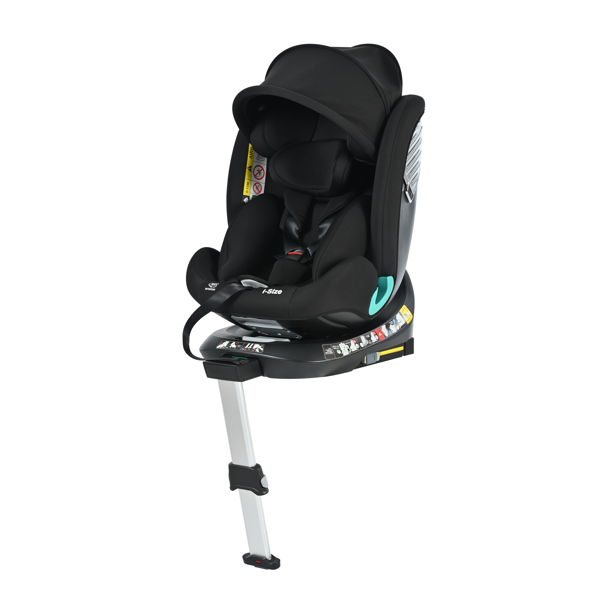 チャイルドシート新品　ISOFIX対応　0~12歳 チャイルドシート 新生児 ISOFIX 0歳〜12歳 360度回転式 40