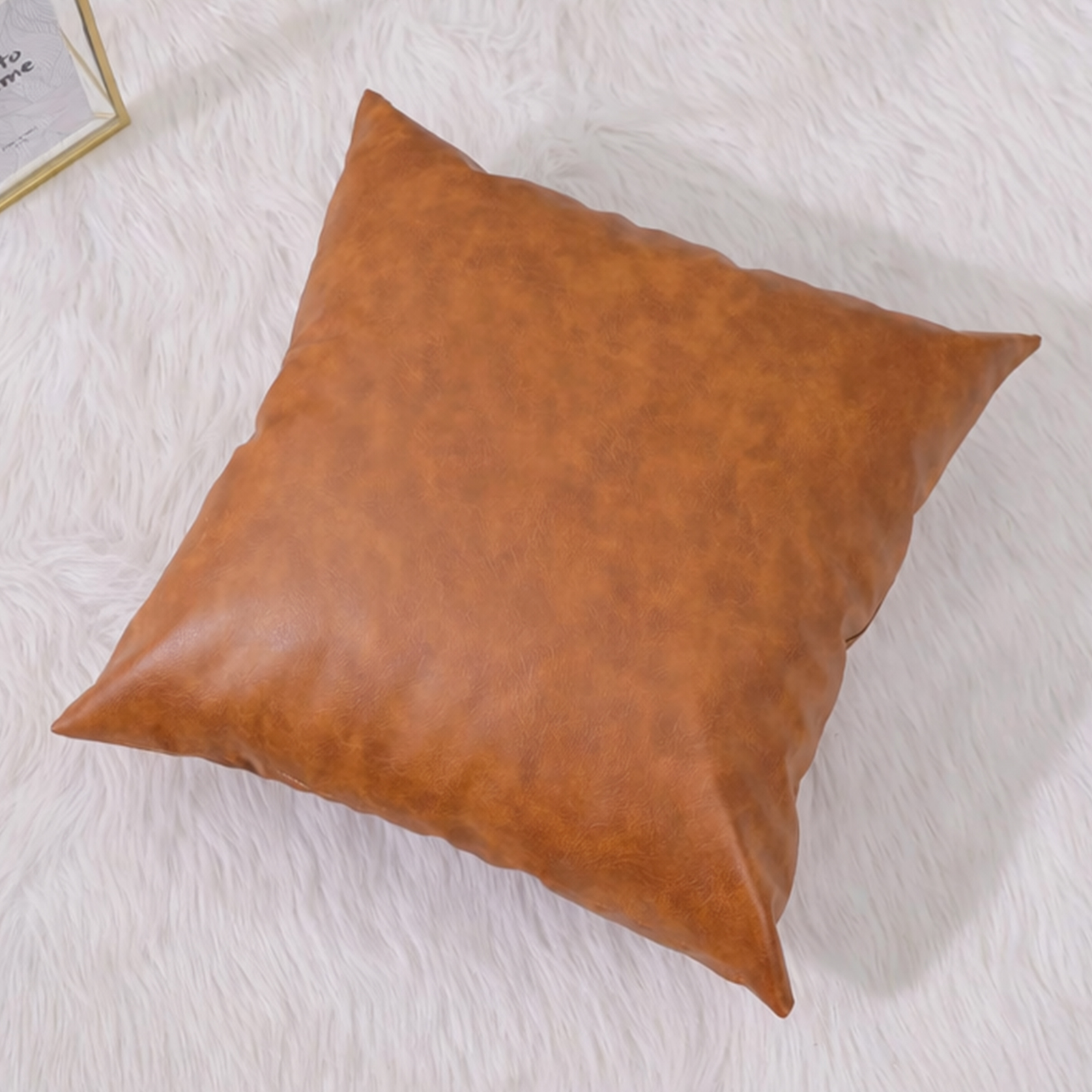 クッションカバー レザー 45×45【水拭きOK】合皮 おしゃれ 45角 北欧