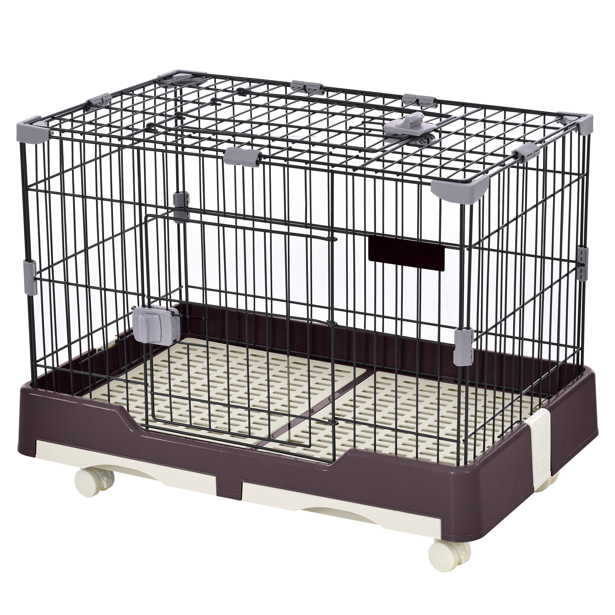 新品　キャットケージ　キャットゲージ　ケージ　ゲージ　猫用品　ブラウン　猫用品 楽天市場】猫用ケージ 猫 ケージ キャットケージ 3段 ペット